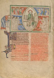 Los veinticuatro ancianos rinden homenaje al trono de Dios